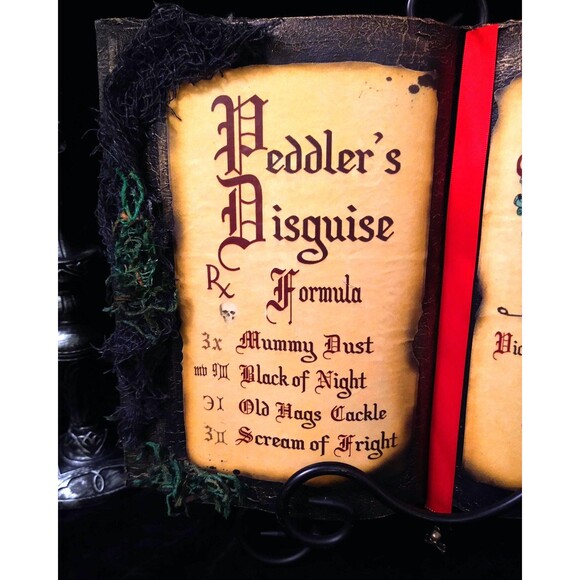 SNOW WHITE Peddlers Disguise Poison Apple Antidote Halloween Evil Queen Spell - Picture 2 of 5